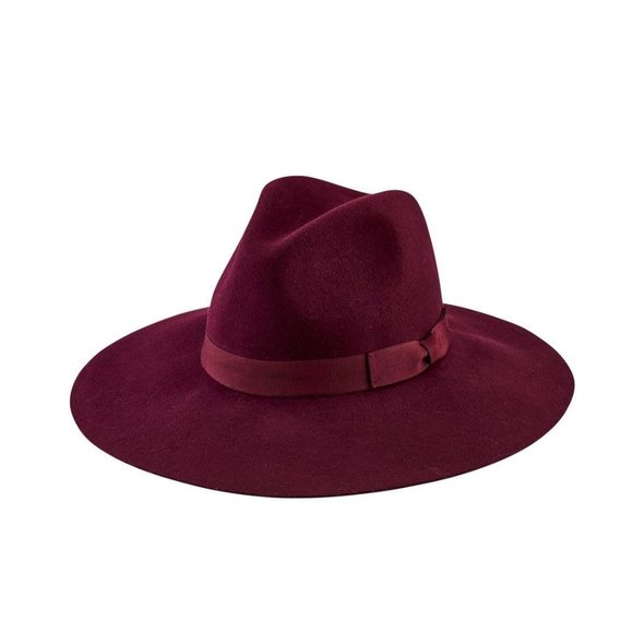 San Diego Hat Company Floppy Wool Fedora Bow Hat - Picture 1 of 6